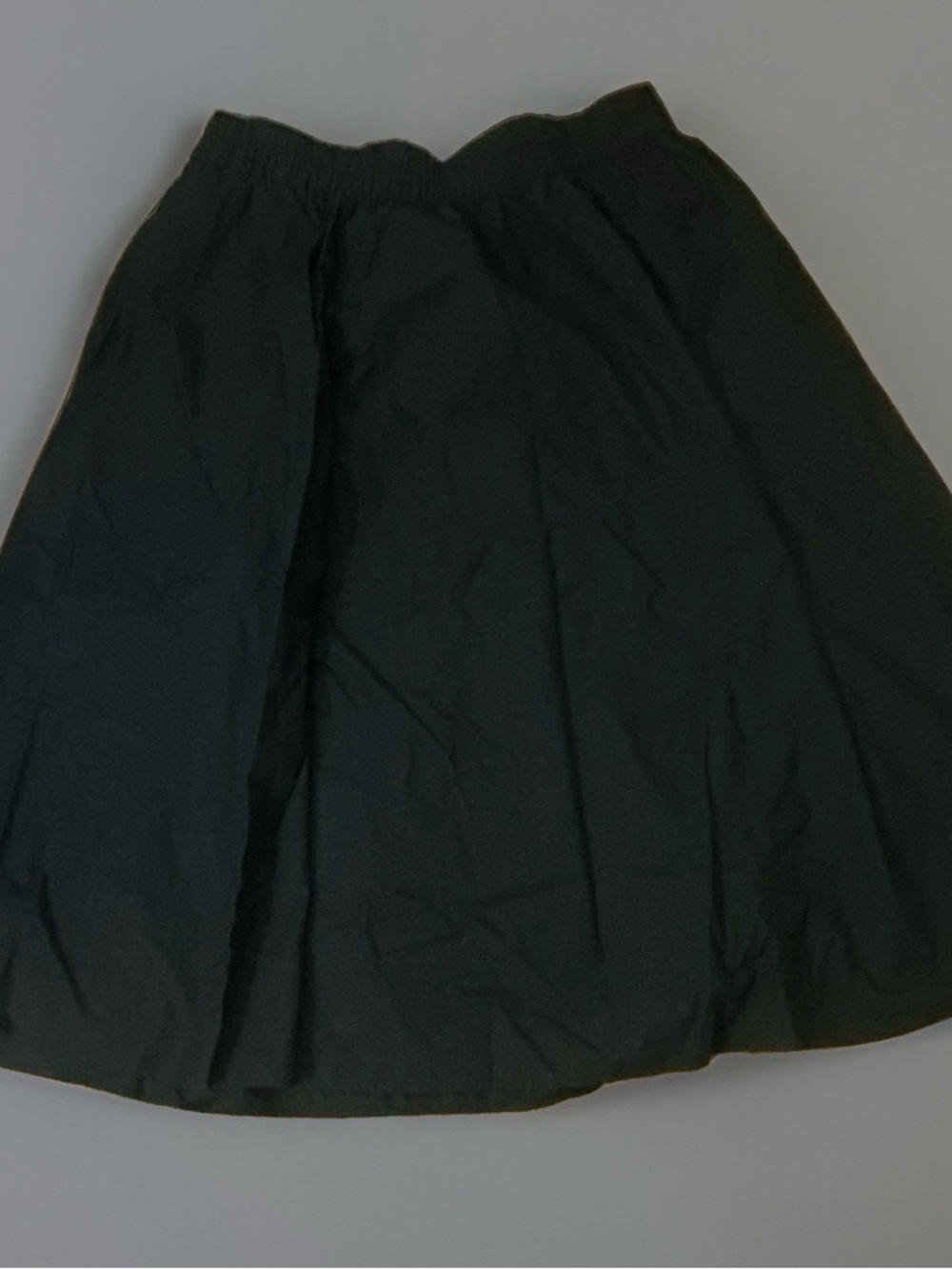 A New Day Classic Black A-Line Midi Skirt Sz XL
